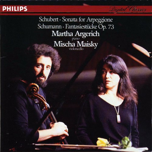 Martha Argerich, Mischa Maisky - Schubert: Sonata for Arpeggione, Schumann: Fantasiestücke, Op. 73 (1985)
