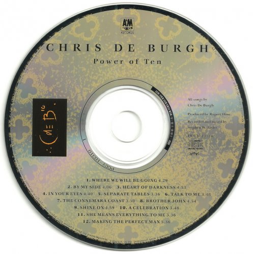 Chris De Burgh - Power Of Ten (1992) Japan 1st Press