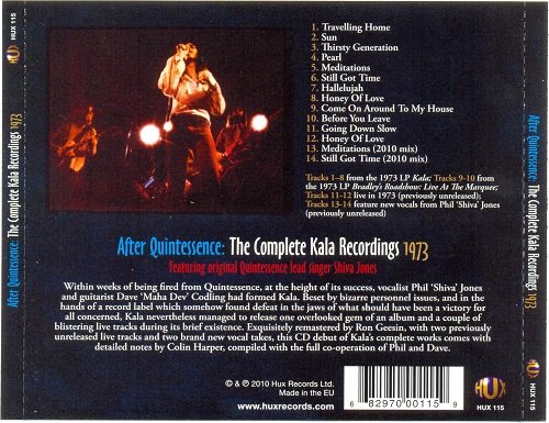Kala - After Quintessence: The Complete Kala Recordings 1973 (2010)