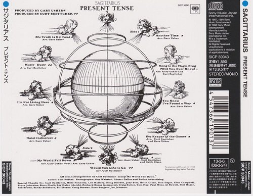 Sagittarius - Present Tense (Japan Remastered) (1967/2013)