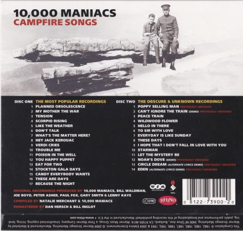 10,000 Maniacs - Campfire Songs: The Popular, Obscure & Unknown Recordings (2004)