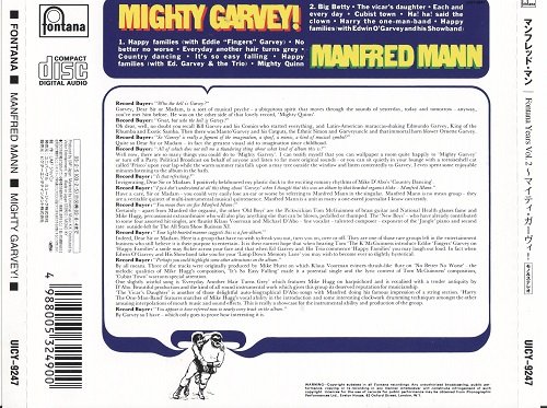 Manfred Mann - Mighty Garvey! (Reissue, Remastered) (1968/2003)