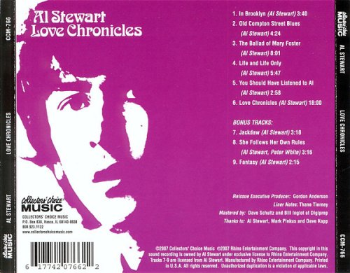 Al Stewart - Love Chronicles (Reissue 2007)