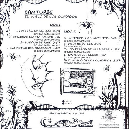 Canturbe - El vuelo de los olvidados (Reissue) (1980/2003)