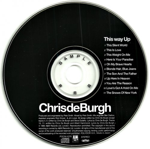 Chris De Burgh - This Way Up (1994) {Japan 1st Press}