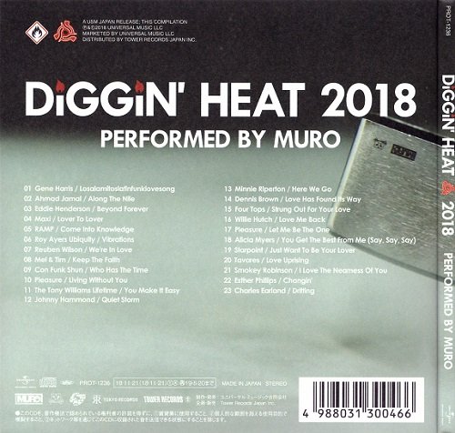 VA - Muro - Diggin' Heat 2018 (2018)