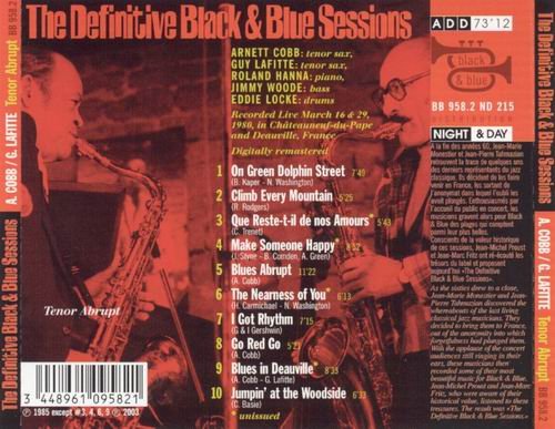 Arnett Cobb, Guy Lafitte - The Definitive Black & Blue Sessions: Tenor Abrupt (2003)