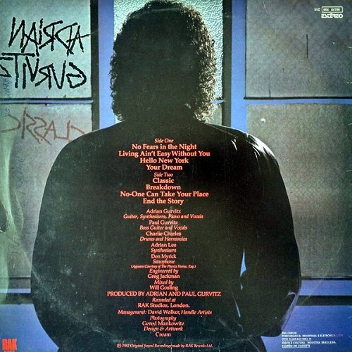 Adrian Gurvitz - Classic (1982) Vinyl Rip