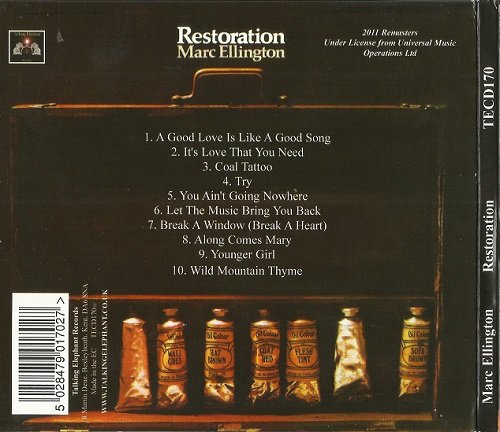 Marc Ellington - Restoration (Reissue) (1972/2011)