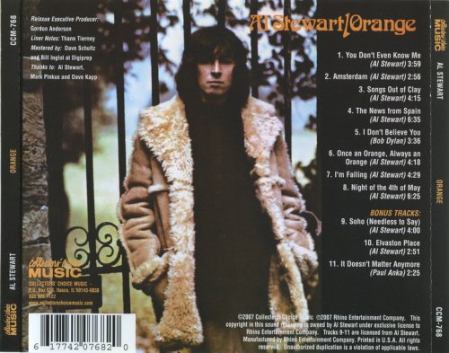 Al Stewart - Orange (Remastered, 2007)