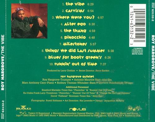 Roy Hargrove - The Vibe (1992) CD Rip