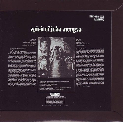 Spirit Of John Morgan - Spirit Of John Morgan (Japan Remastered) (1969/2007)