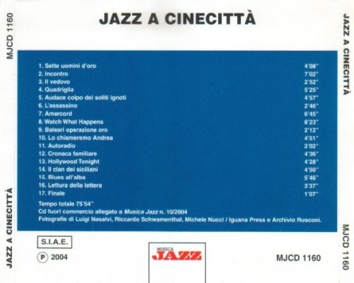 VA - Jazz A Cinecittà (2004)