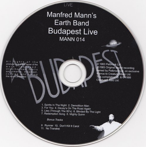Manfred Mann's Earth Band - Budapest Live (The Re-Masrers 1999)