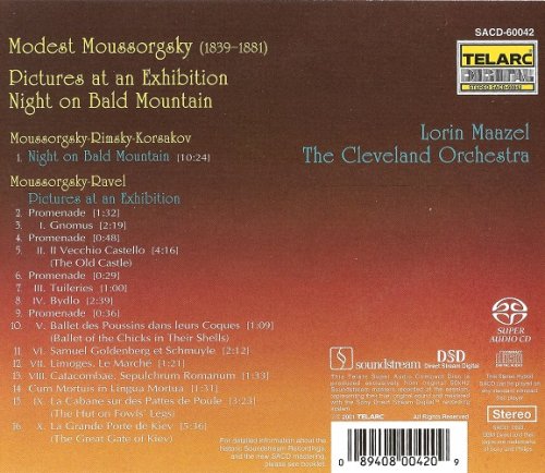 Lorin Maazel & The Cleveland Orchestra - Moussorgsky: Pictures At An Exhibition (1979) [2001 SACD]