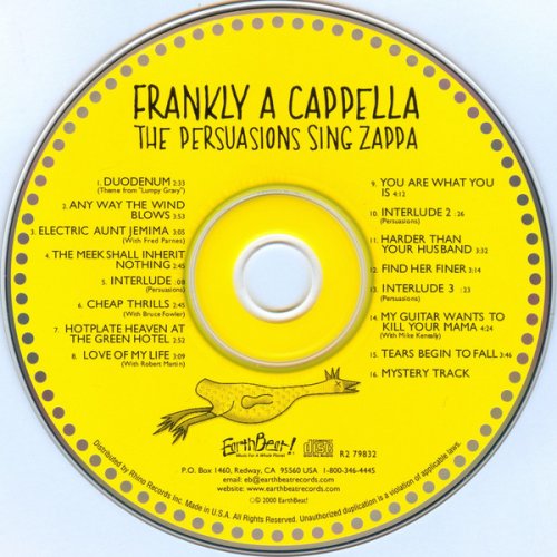 The Persuasions - Frankly a Cappella: The Persuasions Sing Zappa (2000)