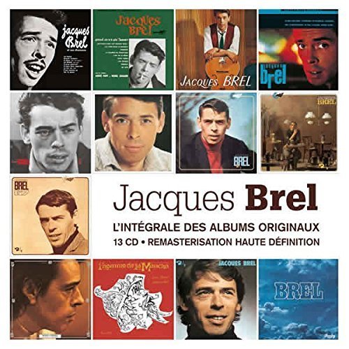 Jacques Brel - L'Intégrale Des Albums Originaux [13CD Remastered Box Set] (2010)