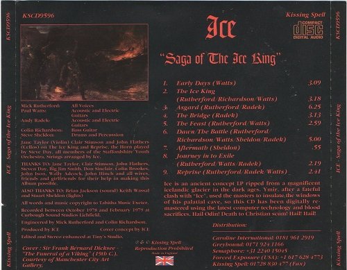 Ice - Saga of the Ice King (Reissue) (1979/2004)