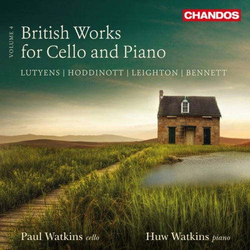 Paul Watkins & Huw Watkins - British Works for Cello & Piano, Vol. 4 (2015) [Hi-Res]