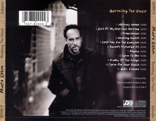 Marc Cohn - Burning the Daze (1998)