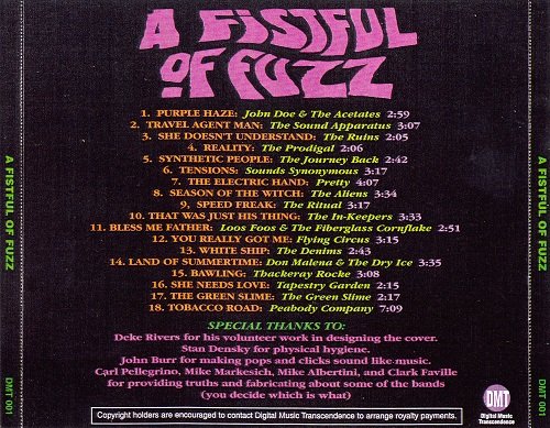 VA - A Fistful Of Fuzz (1998)