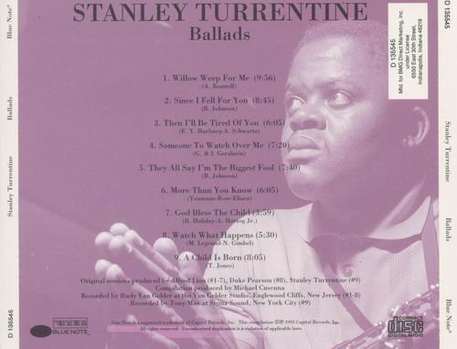 Stanley Turrentine - Ballads (1993)