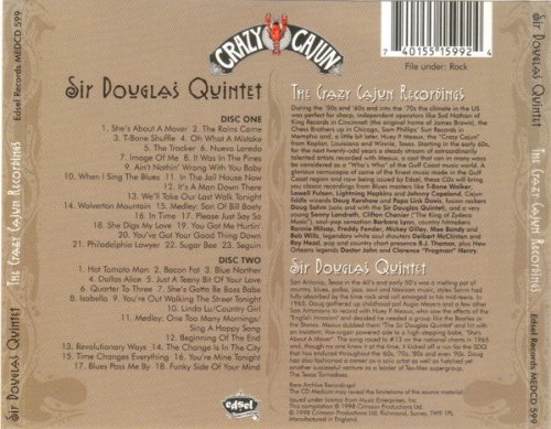 Sir Douglas Quintet - The Crazy Cajun Recordings (1998)