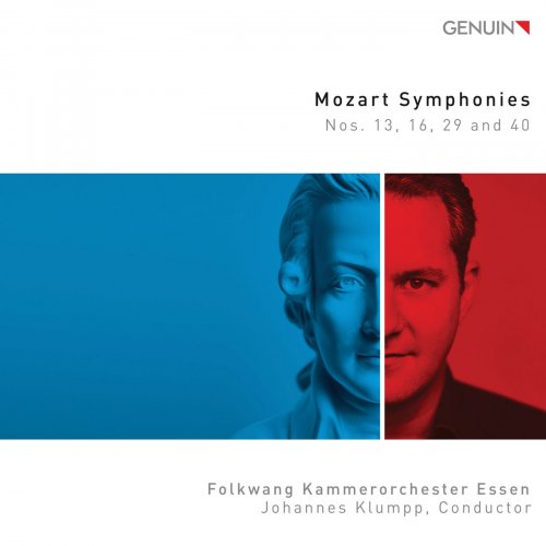 Folkwang Kammerorchester Essen & Johannes Klumpp - Mozart: Symphonies Nos. 13, 16, 29 & 40 (2019) [Hi-Res]