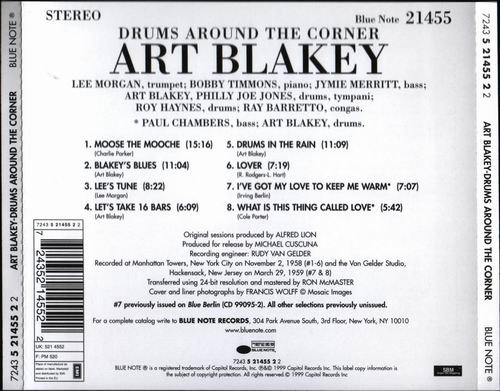 Art Blakey - Drums Around The Corner (1959)