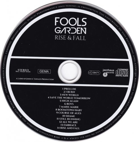 Fools Garden - Rise And Fall (2018) CD-Rip