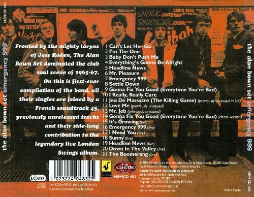 The Alan Bown Set – Emergency 999 (Reissue) (1965-67/2000)