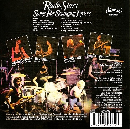 Radio Stars - Songs For Swinging Lovers (Reissue) (1977/2006)