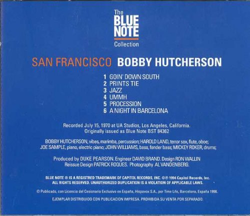 Bobby Hutcherson - San Francisco (1971) [1998 The Blue Note Collection]