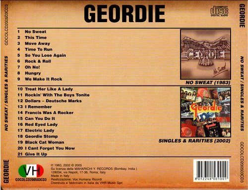 Geordie - No Sweat / Singles & Rariries (Reissue) (2005)