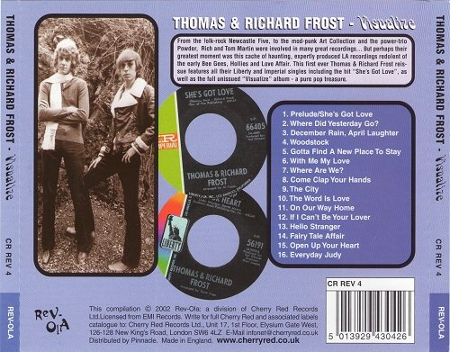 Thomas & Richard Frost - Visualize (Reissue) (1969-70/2002)