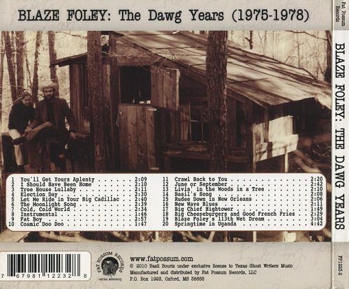 Blaze Foley - The Dawg Years 1975-1978 (2010)