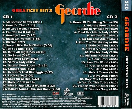 Geordie - Greatest Hits (2012)