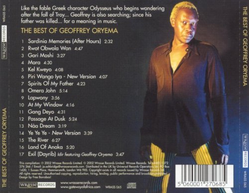 Geoffrey Oryema - The African Odysseus: The Best Of Geoffrey Oryema (2002)