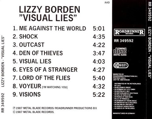 Lizzy Borden - Visual Lies (1987)