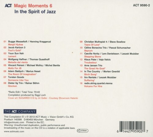 Various Artists - Magic Moments 6 - In The Spirit Of Jazz (2013) FLAC