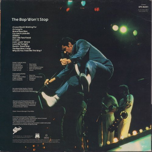 Shakin' Stevens - The Bop Won't Stop (1983) LP