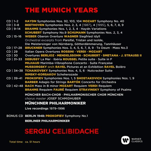 Sergiu Celibidache - The Munich Years (2018)