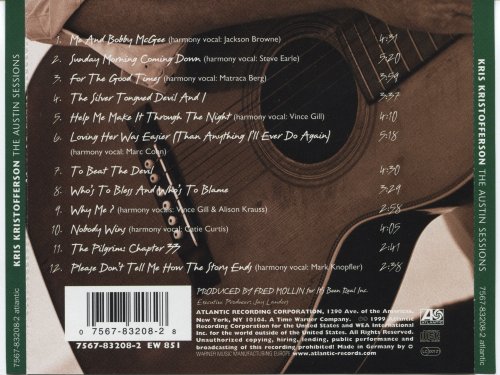 Kris Kristofferson - The Austin Sessions (1999)