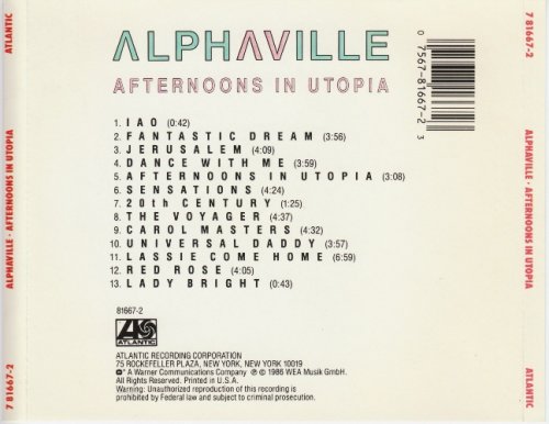 Alphaville - Afternoons In Utopia (1986)