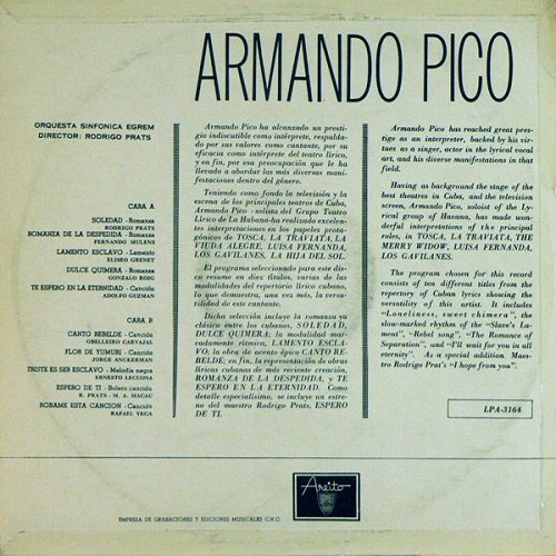 Armando Pico - Armando Pico (1967) Vinyl