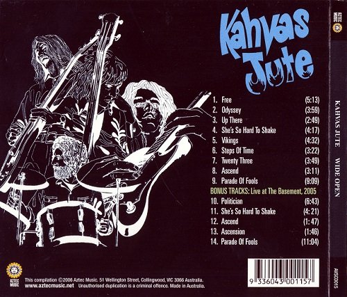 Kahvas Jute - Wide Open (Reissue) (1971/2006)
