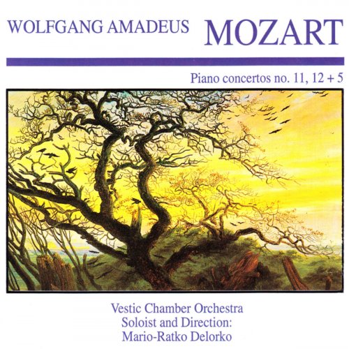 Vestic Chamber Orchestra - Wolfgang Amedeus Mozart: Piano Concertos No. 11, 12 + 5 (2019)