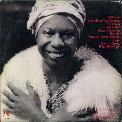 Nina Simone - Baltimore (1978) LP