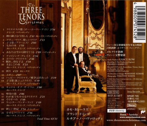 The Three Tenors - Christmas (2000) [SACD]