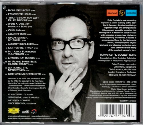 Elvis Costello - Live With The Metropole Orkest: My Flame Burns Blue (2006)